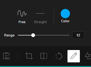 Click "Draw" in the toolbar.